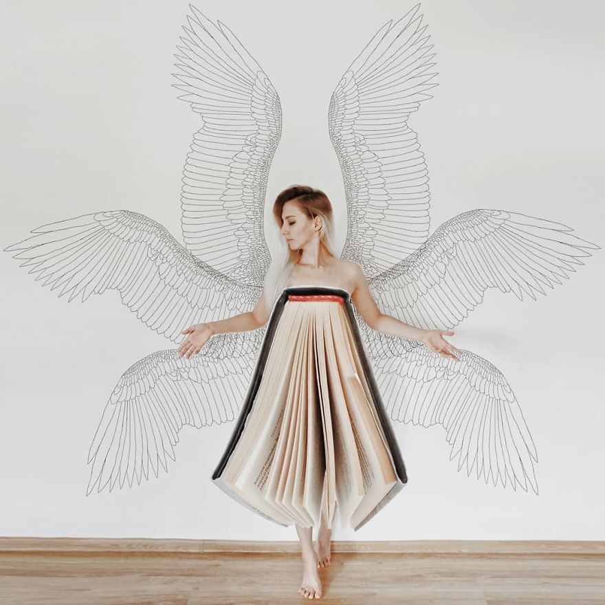 Book-Lover Turns Her Massive Library Into Art, And Her 140k Instagram Followers Approve