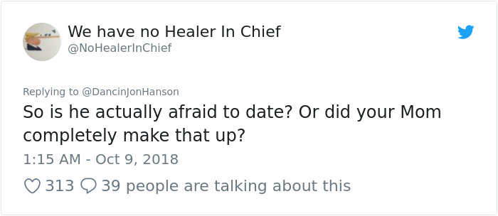 Mom Says Son Doesn&#8217;t Go On Dates Because Of Feminism And Fake Sexual Accusations, And It Hilariously Backfires