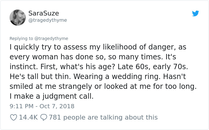 Woman&#8217;s Twitter Thread Explains Why Many Women Fear Men