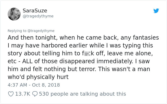 Woman&#8217;s Twitter Thread Explains Why Many Women Fear Men