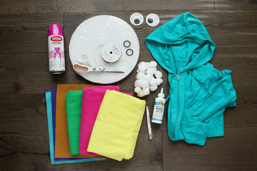 No-Sew Fortnite Rainbow Smash Pickaxe Hoodie