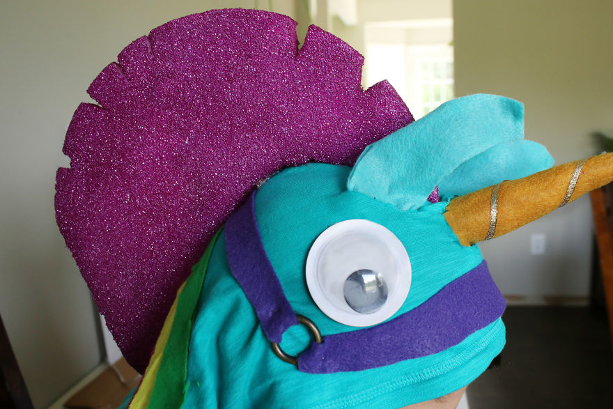 No-Sew Fortnite Rainbow Smash Pickaxe Hoodie