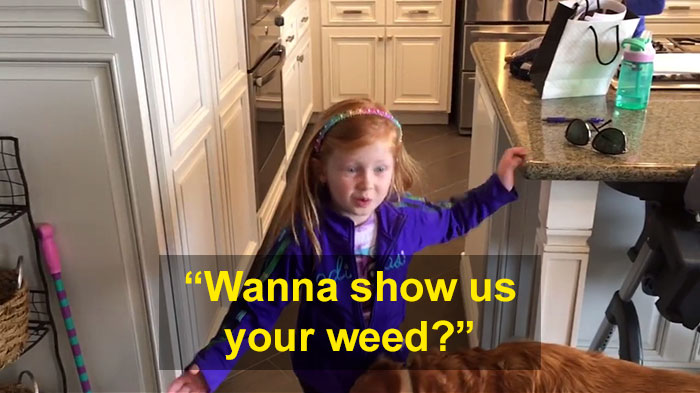 This Dad Asked His Daughter To Explain Why She Told Teachers He Grew Weed, And It’s Hard Not To Laugh