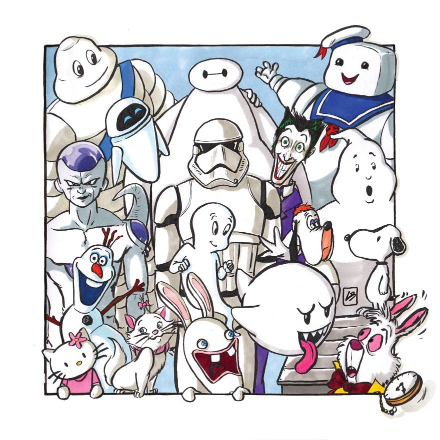 I Sorted Famous Characters By Color, And This Is What I Found Out I Sorted Famous Characters By Color, And This Is What I Found Out