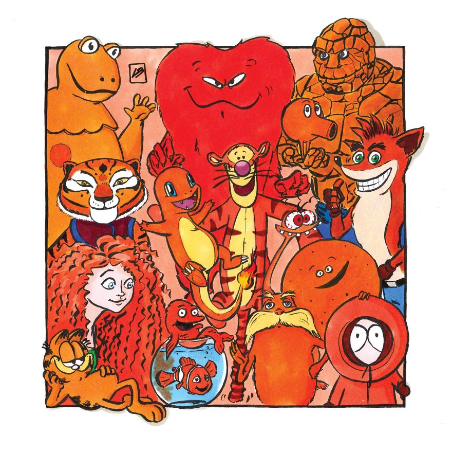 I Sorted Famous Characters By Color, And This Is What I Found Out I Sorted Famous Characters By Color, And This Is What I Found Out