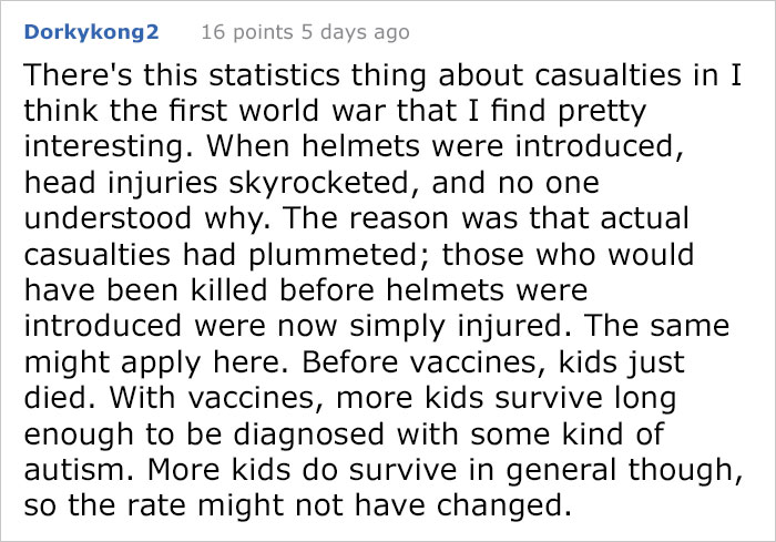 Anti-Vaxxer Tries To Prove Vaccines Cause Autism, Someone Finds A Genius Way To Show They’re Wrong Anti-Vaxxer Tries To Prove Vaccines Cause Autism, Someone Finds A Genius Way To Show They’re Wrong