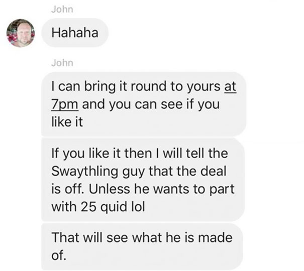 Right After Selling His Pool Online This Guy Received A Hilarious Offer From Another Buyer He Couldn&#8217;t Refuse