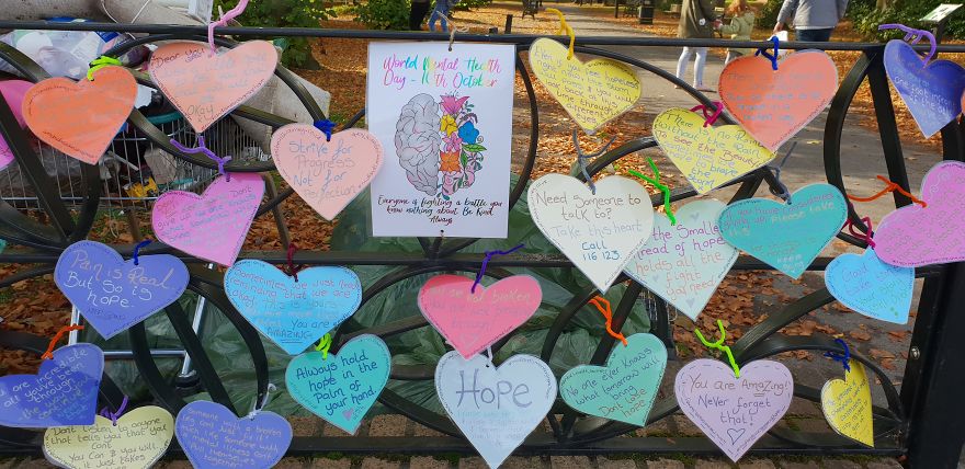 I Made 150 Handwritten Notes For The World Mental Health Day I Made 150 Handwritten Notes For The World Mental Health Day