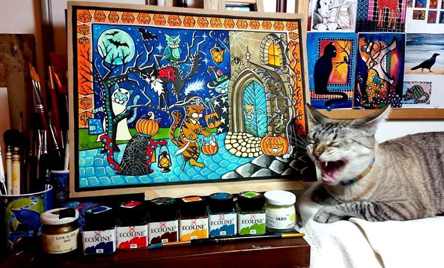 My Cats Went Trick Or Treating My Cats Went Trick Or Treating