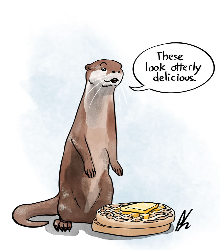 My Friend And I Take Turns Drawing