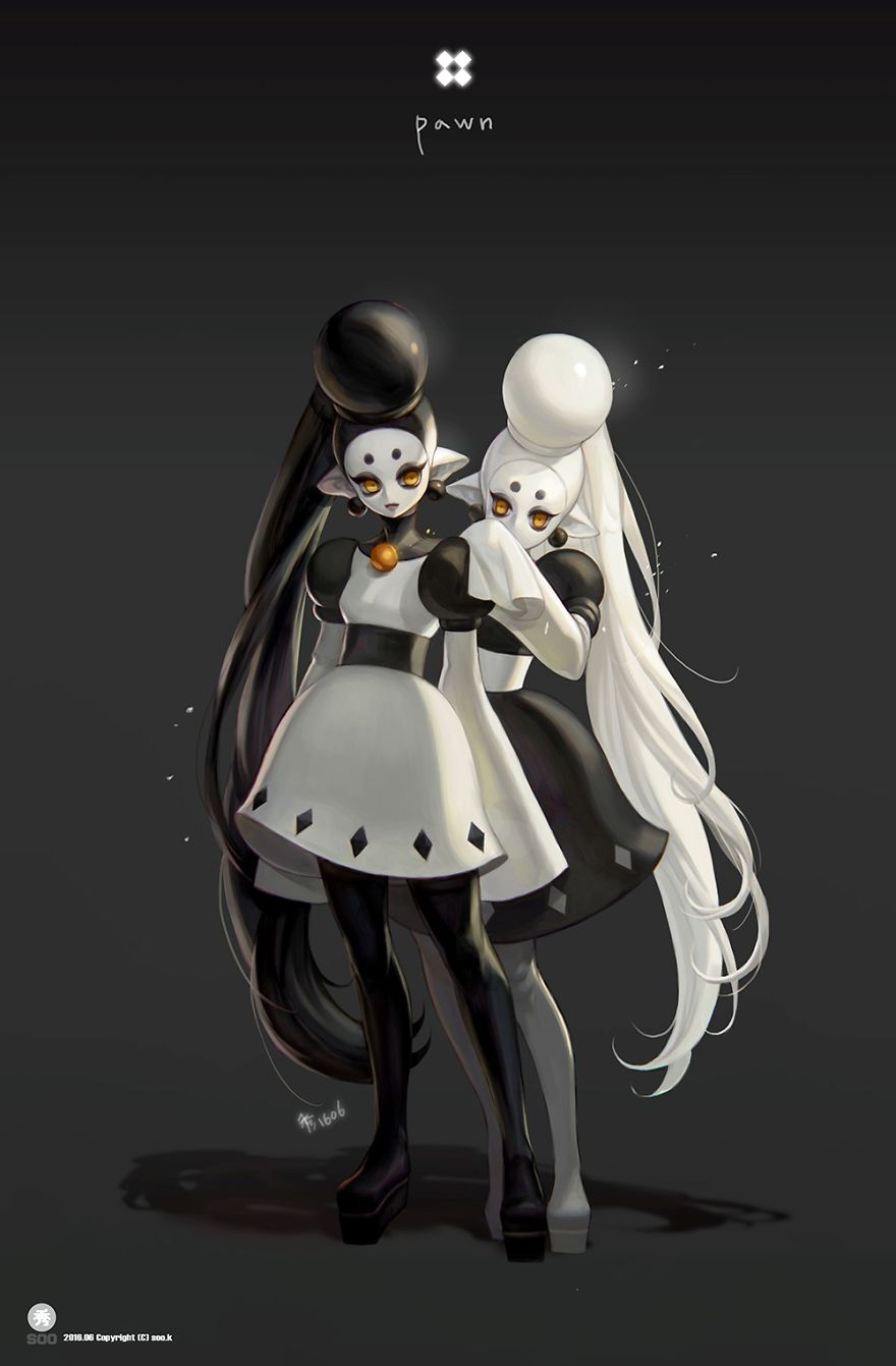 Here&#8217;s How I Think Chess Pieces Would Look If Each One Was A Person