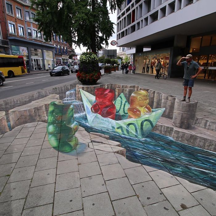 This Street Artist Will Make Your Mind Explode With His 3d Art This Street Artist Will Make Your Mind Explode With His 3d Art