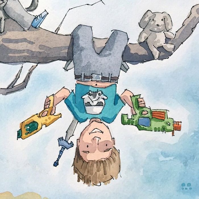 I Customize Quirky Watercolor Illustrations Based On My Clients’ Life I Customize Quirky Watercolor Illustrations Based On My Clients’ Life