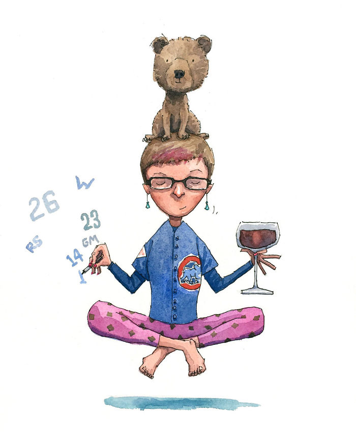 I Customize Quirky Watercolor Illustrations Based On My Clients’ Life I Customize Quirky Watercolor Illustrations Based On My Clients’ Life