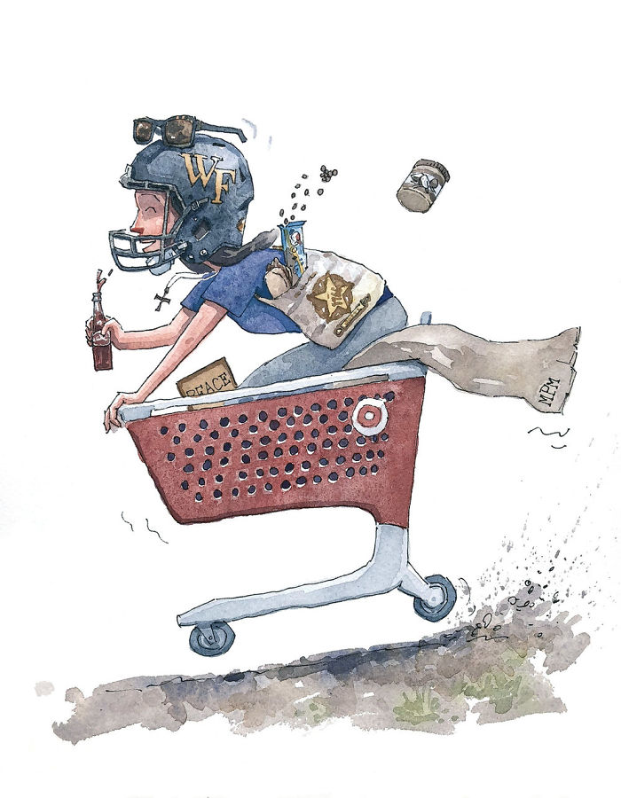 I Customize Quirky Watercolor Illustrations Based On My Clients’ Life I Customize Quirky Watercolor Illustrations Based On My Clients’ Life