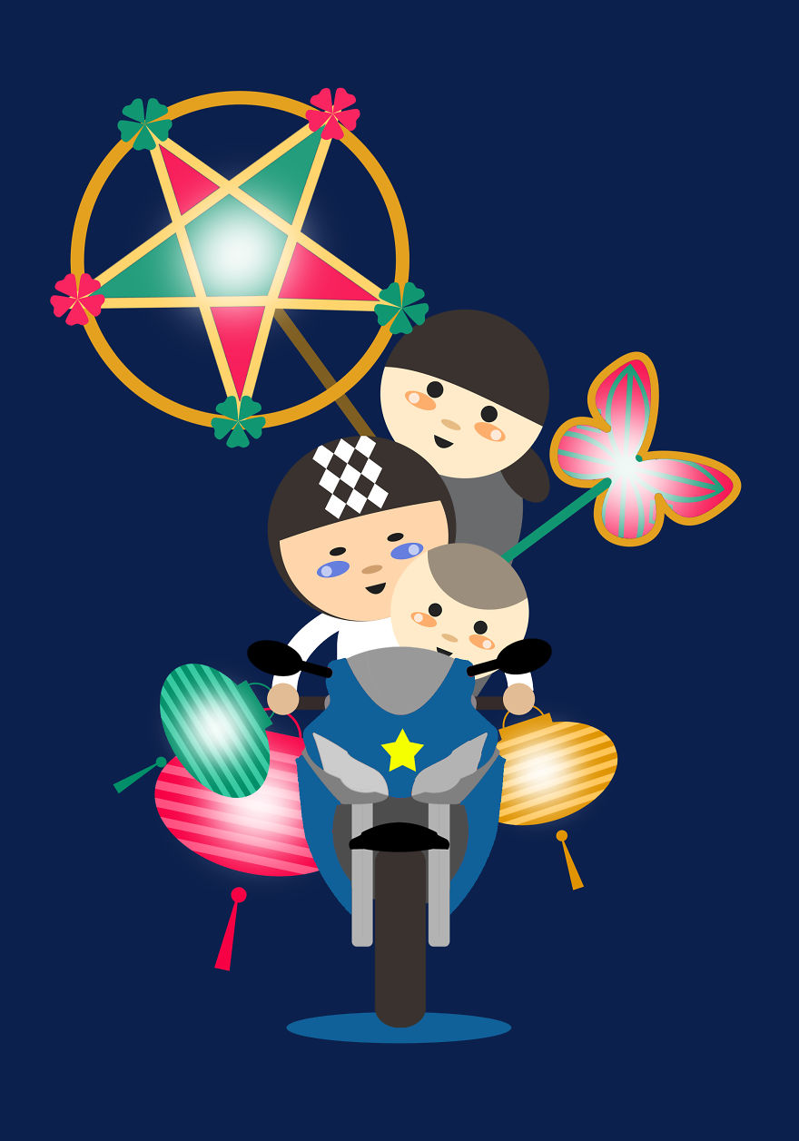 I Illustrate The Amazing Loads Of Motorbikes In Hanoi, Vietnam (Part 3) I Illustrate The Amazing Loads Of Motorbikes In Hanoi, Vietnam (Part 3)