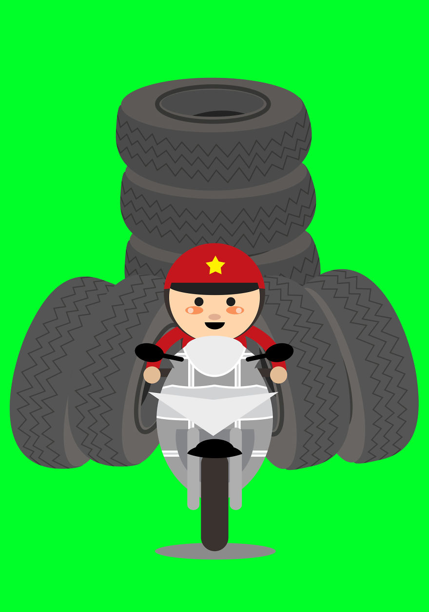 I Illustrate The Amazing Loads Of Motorbikes In Hanoi, Vietnam (Part 3) I Illustrate The Amazing Loads Of Motorbikes In Hanoi, Vietnam (Part 3)