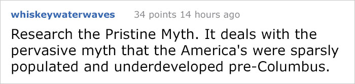 Guy Says That Native Americans Would Be ‘Starving To Death’ If They Weren’t Colonized, Regrets It Immediately Guy Says That Native Americans Would Be ‘Starving To Death’ If They Weren’t Colonized, Regrets It Immediately