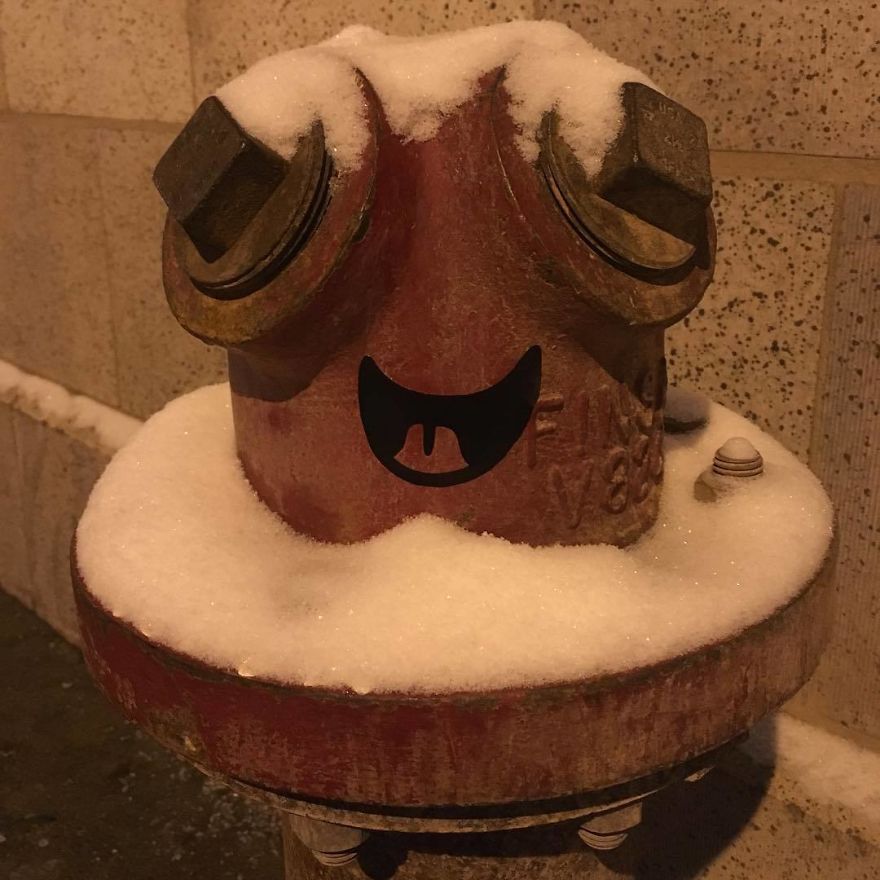 I Transform Public Objects Into Characters With Custom Designed Stickers I Transform Public Objects Into Characters With Custom Designed Stickers