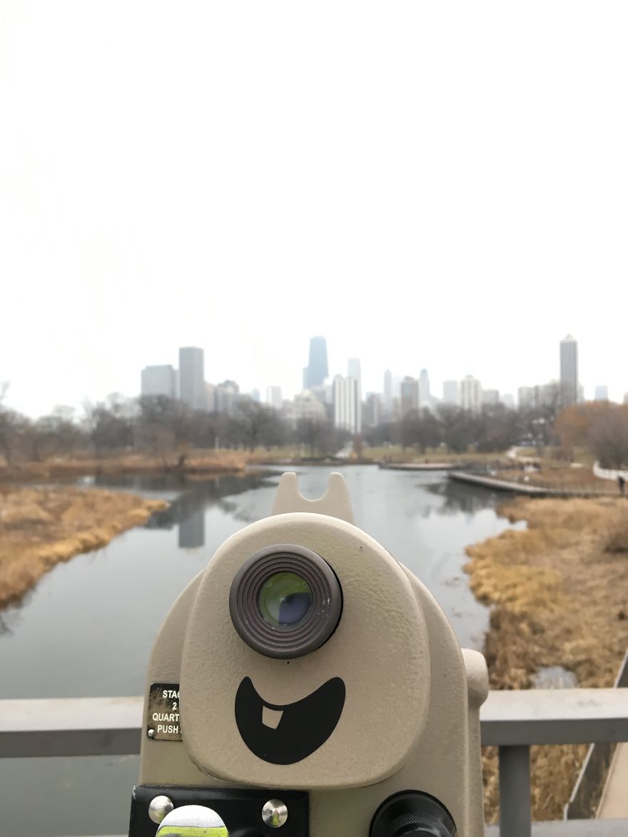 I Transform Public Objects Into Characters With Custom Designed Stickers I Transform Public Objects Into Characters With Custom Designed Stickers