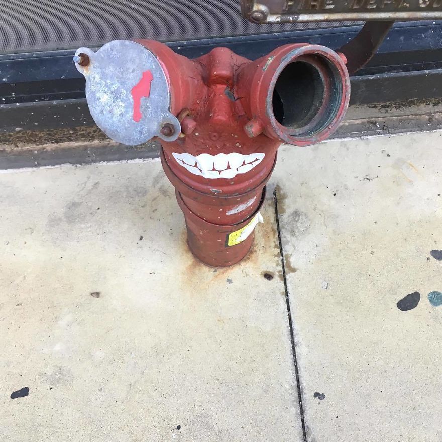 I Transform Public Objects Into Characters With Custom Designed Stickers I Transform Public Objects Into Characters With Custom Designed Stickers