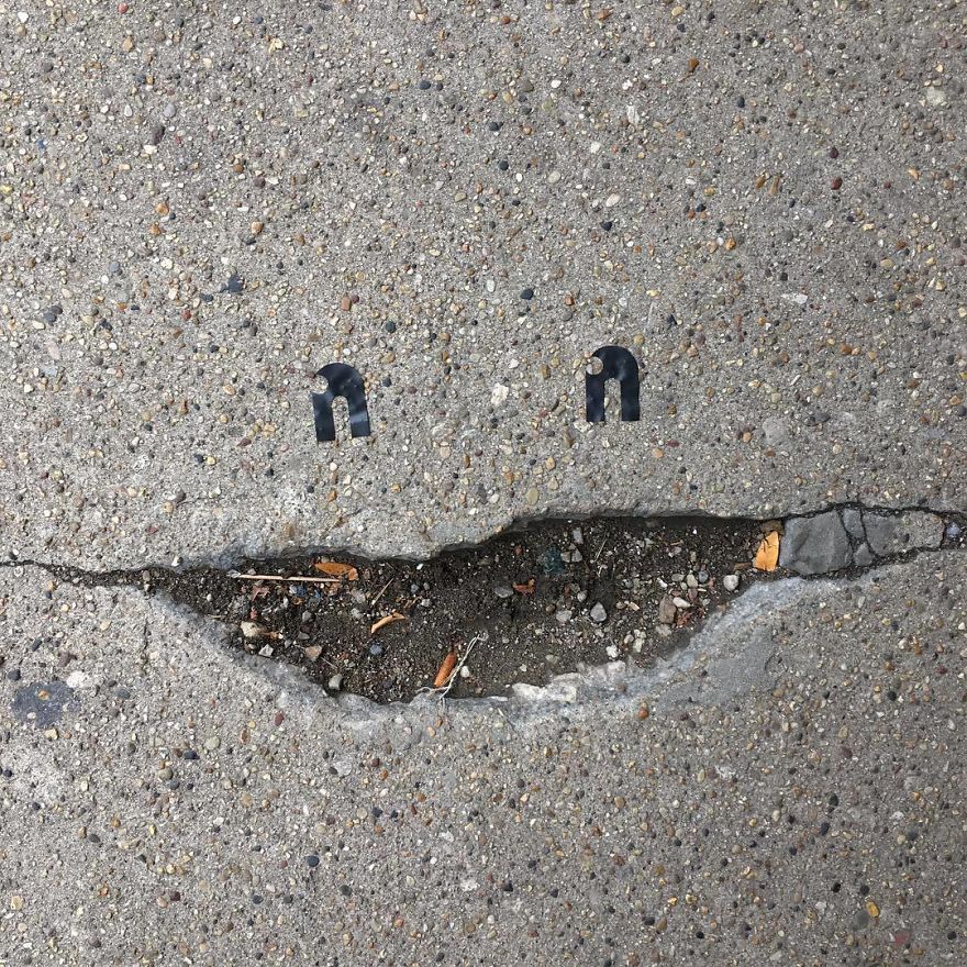 I Transform Public Objects Into Characters With Custom Designed Stickers I Transform Public Objects Into Characters With Custom Designed Stickers