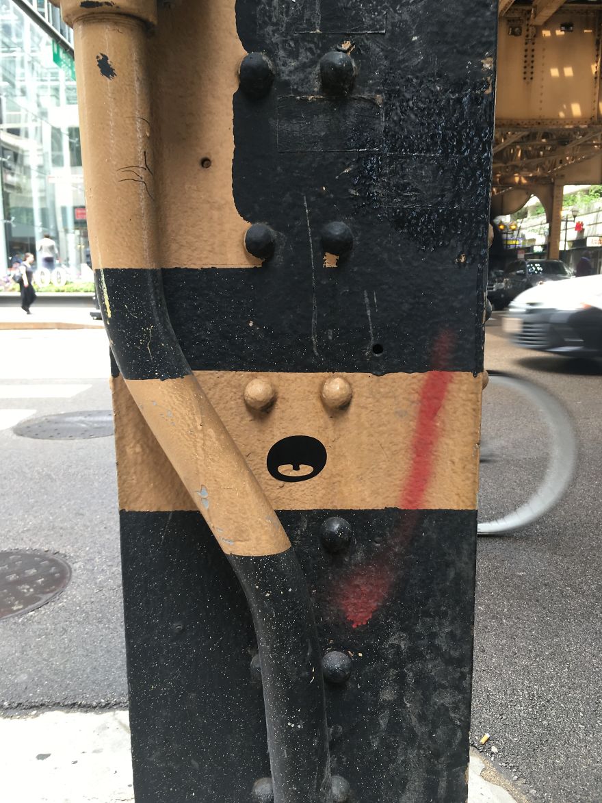 I Transform Public Objects Into Characters With Custom Designed Stickers I Transform Public Objects Into Characters With Custom Designed Stickers