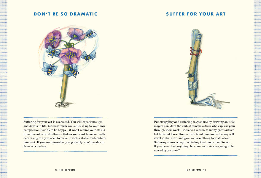 I Organized All My Inspirational Art Advice And Realized It Can All Be Paired In Opposites – So Which Way Is Right? I Organized All My Inspirational Art Advice And Realized It Can All Be Paired In Opposites – So Which Way Is Right?