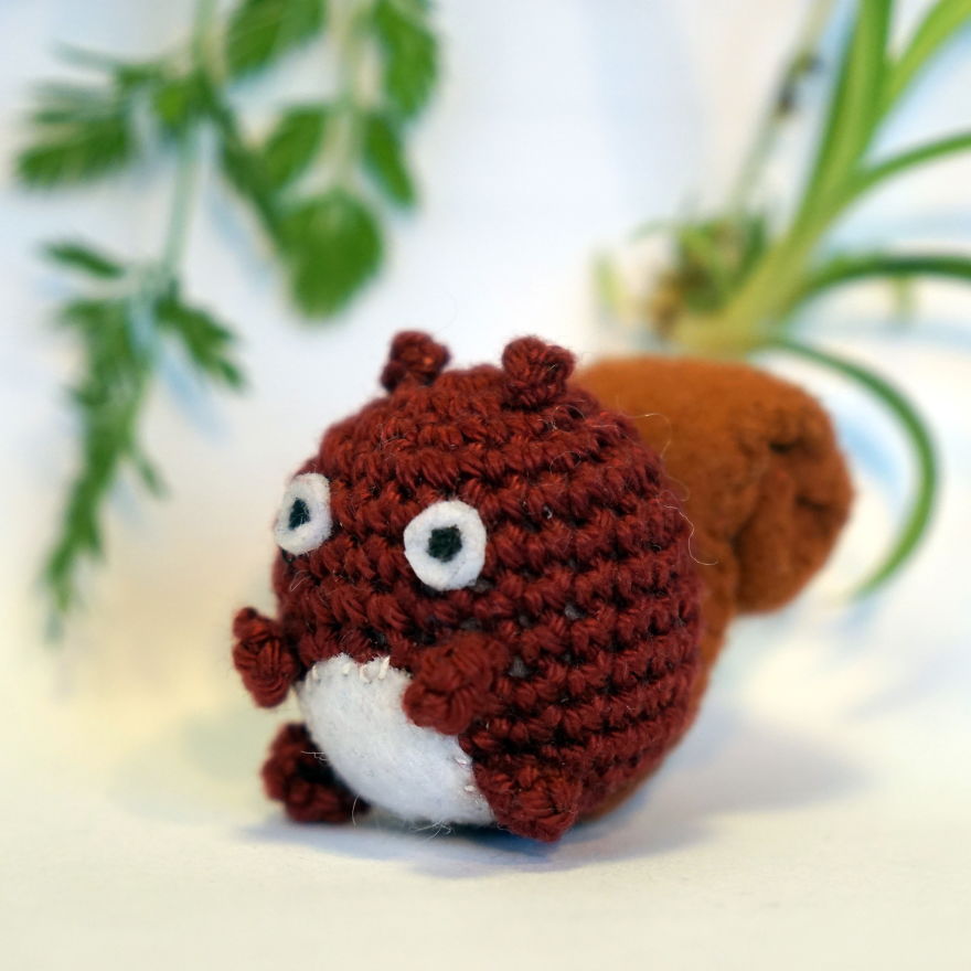 I Handmade 30 Little Animal Plushies For Orphans In Africa