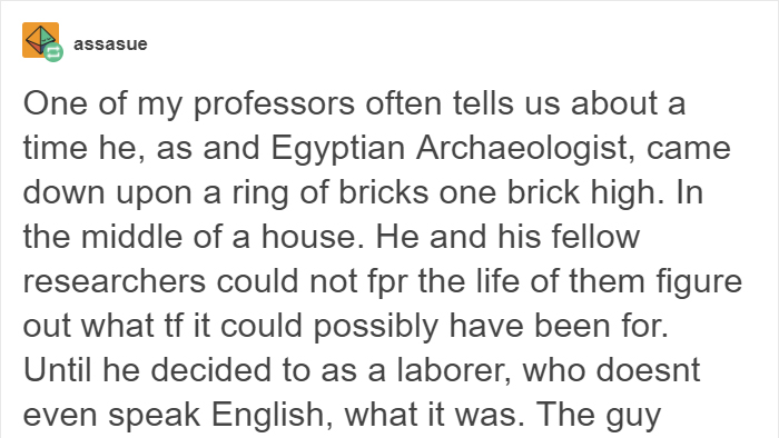 Tumblr User Shares A Story How Craftsmen Helped Scientists Identify A Tool Created 50,000 Years Ago And Still Used Today Tumblr User Shares A Story How Craftsmen Helped Scientists Identify A Tool Created 50,000 Years Ago And Still Used Today