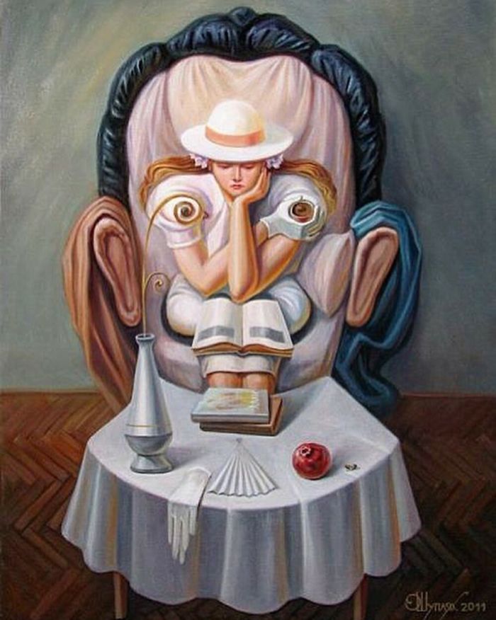 35 Mind-Twisting Optical Illusion Paintings By Oleg Shuplyak 35 Mind-Twisting Optical Illusion Paintings By Oleg Shuplyak