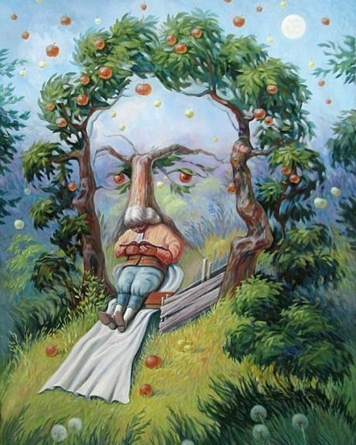 35 Mind-Twisting Optical Illusion Paintings By Oleg Shuplyak 35 Mind-Twisting Optical Illusion Paintings By Oleg Shuplyak