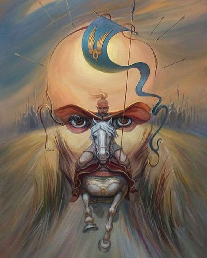 35 Mind-Twisting Optical Illusion Paintings By Oleg Shuplyak 35 Mind-Twisting Optical Illusion Paintings By Oleg Shuplyak