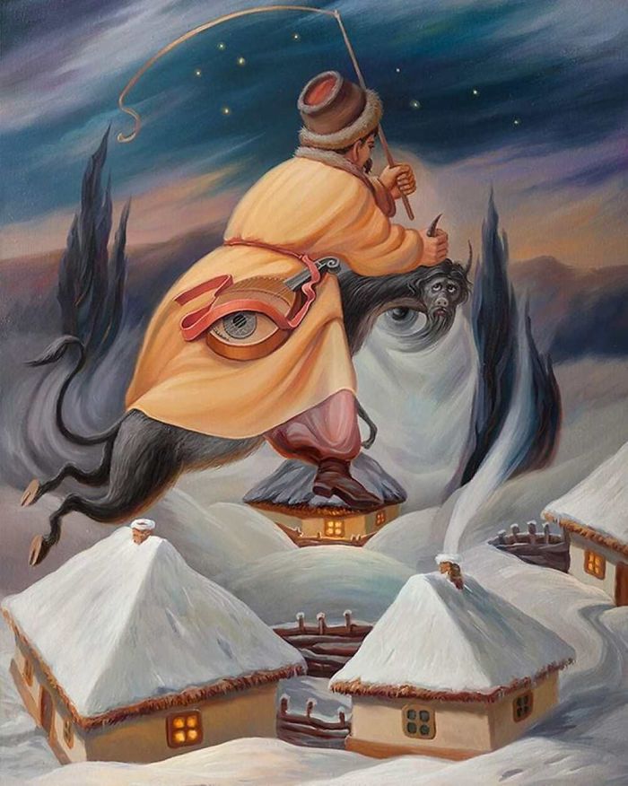 35 Mind-Twisting Optical Illusion Paintings By Oleg Shuplyak 35 Mind-Twisting Optical Illusion Paintings By Oleg Shuplyak