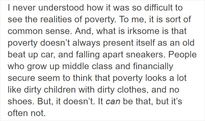 Poor Person Explains What Invisible Poverty Looks Like To His Rich Friend Poor Person Explains What Invisible Poverty Looks Like To His Rich Friend