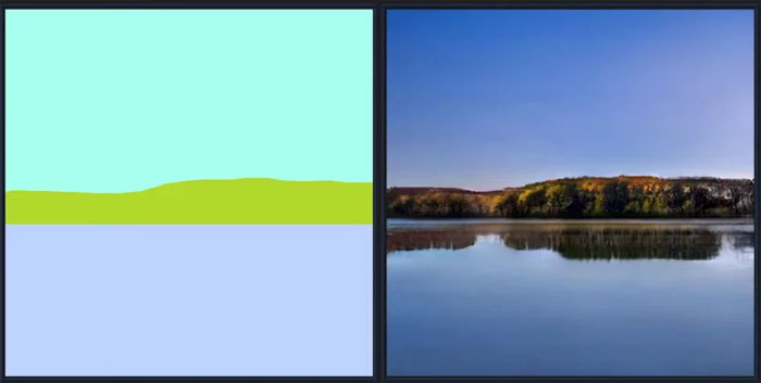 Nvidia&#8217;s Latest AI Software Transforms Doodles Into Photorealistic Landscapes In Seconds