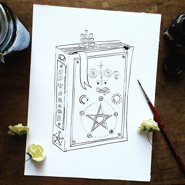 I Create Magical And Whimsical Ink Illustrations (30 Pics)