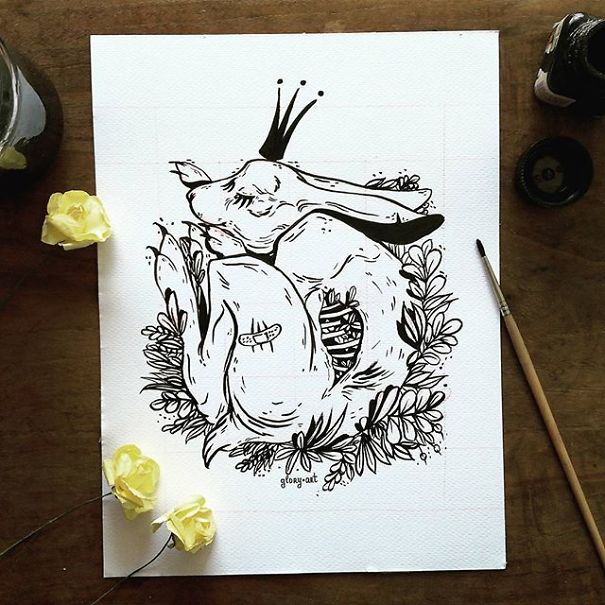 I Create Magical And Whimsical Ink Illustrations (30 Pics)
