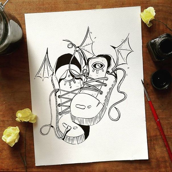 I Create Magical And Whimsical Ink Illustrations (30 Pics)