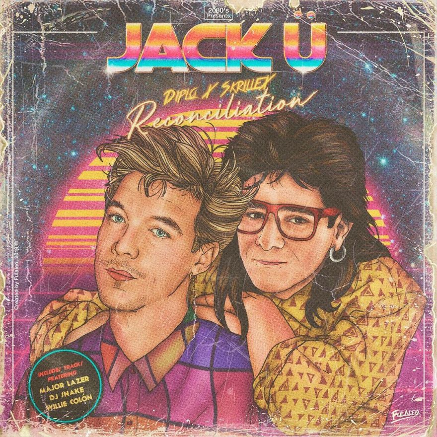 Artist Imagines Famous Pop Culture Stars With Retro &#8217;80s Album Covers