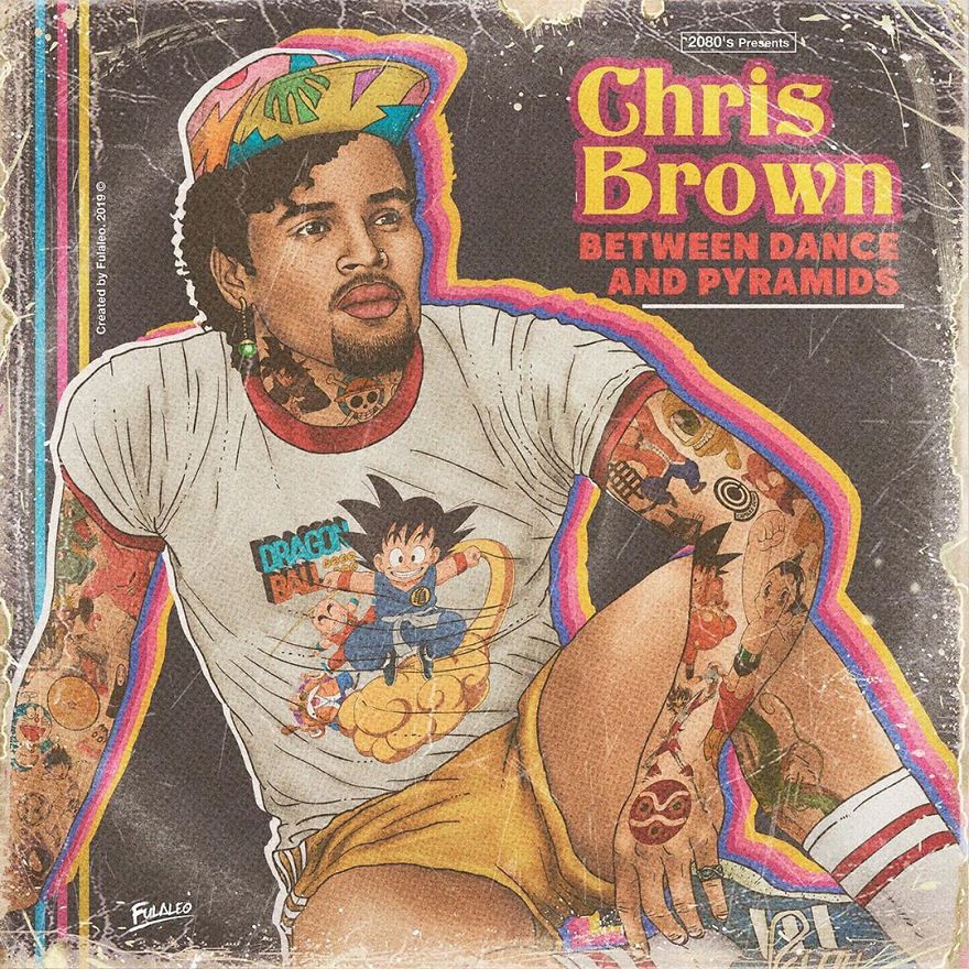 Artist Imagines Famous Pop Culture Stars With Retro &#8217;80s Album Covers