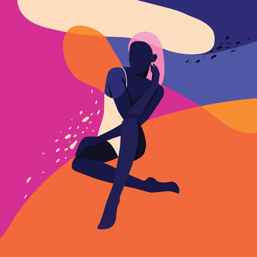 Colorful Illustrations About Significance Of Women And Feminity Colorful Illustrations About Significance Of Women And Feminity