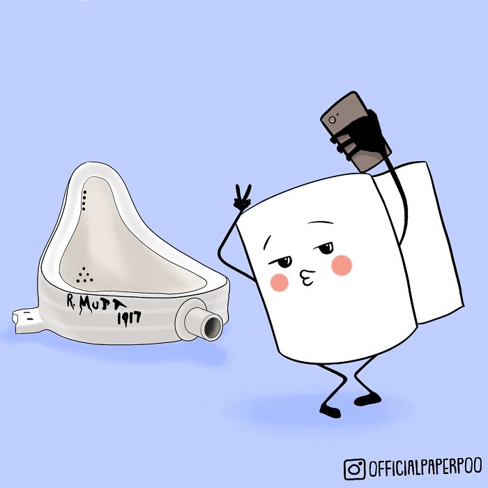 Toilet Paper Re-Imagined As Famous Characters Toilet Paper Re-Imagined As Famous Characters