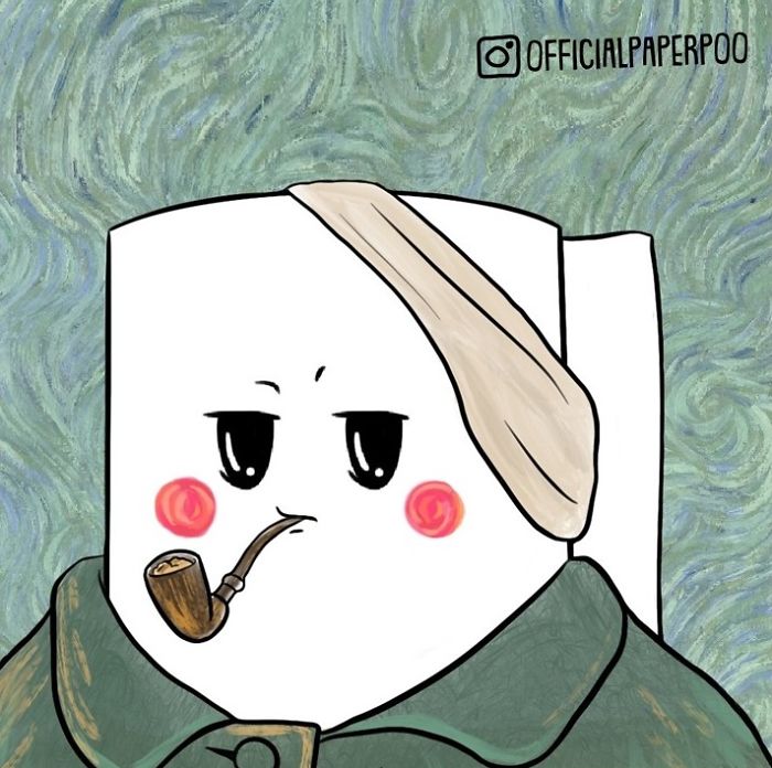 Toilet Paper Re-Imagined As Famous Characters Toilet Paper Re-Imagined As Famous Characters