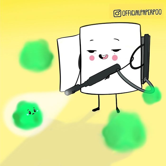 Toilet Paper Re-Imagined As Famous Characters Toilet Paper Re-Imagined As Famous Characters