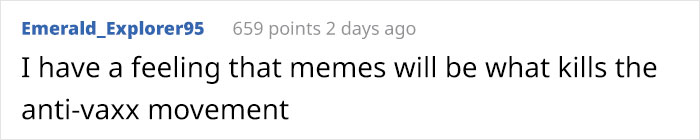 Anti-Vaxx Mom Asks How To Stop Her Son From Getting Vaccines When He Turns 18, Gets Shut Down In The Comments Anti-Vaxx Mom Asks How To Stop Her Son From Getting Vaccines When He Turns 18, Gets Shut Down In The Comments