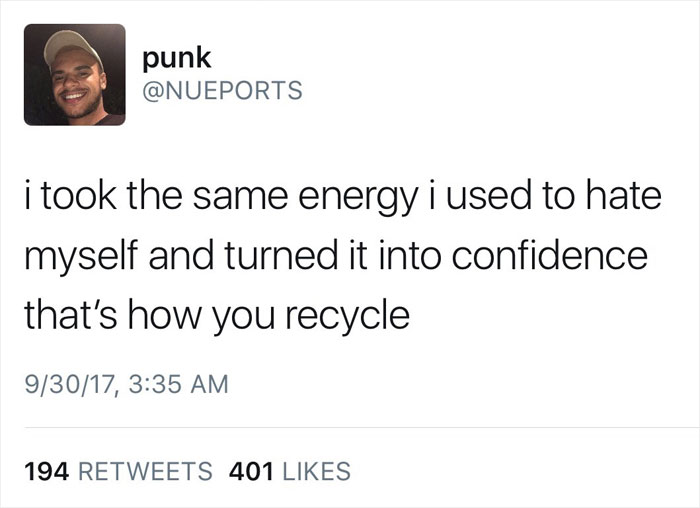 Guy Asks For Tips On How To Turn Self-Hate Into Confidence And Someone Responds With Five-Step Guide