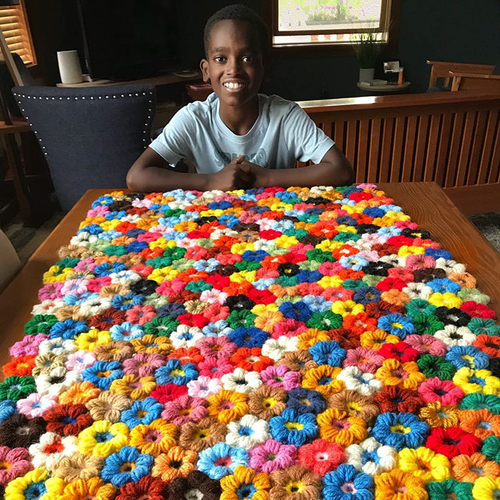 This 11-Year-Old Boy Learned To Crochet At The Of Age 5 And Is Now Called A Crocheting Prodigy