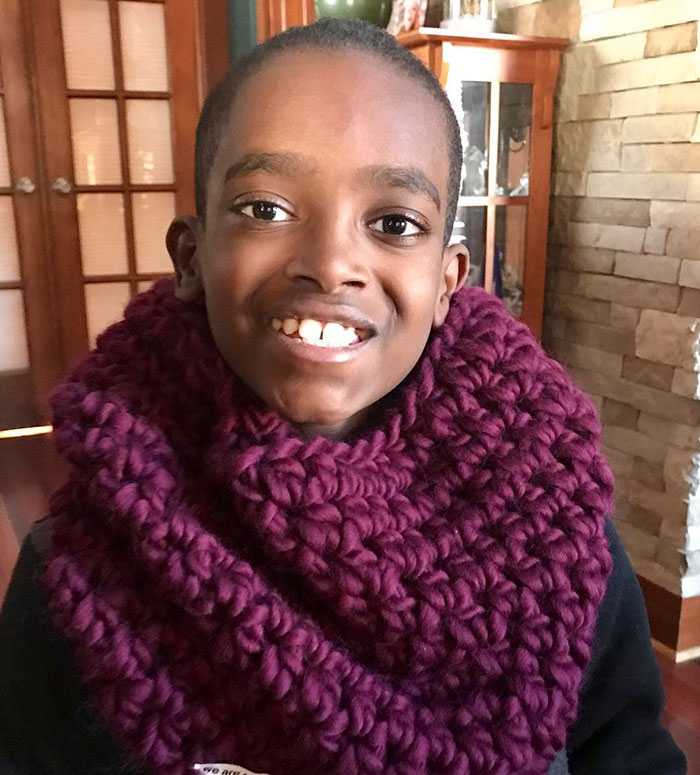 This 11-Year-Old Boy Learned To Crochet At The Of Age 5 And Is Now Called A Crocheting Prodigy