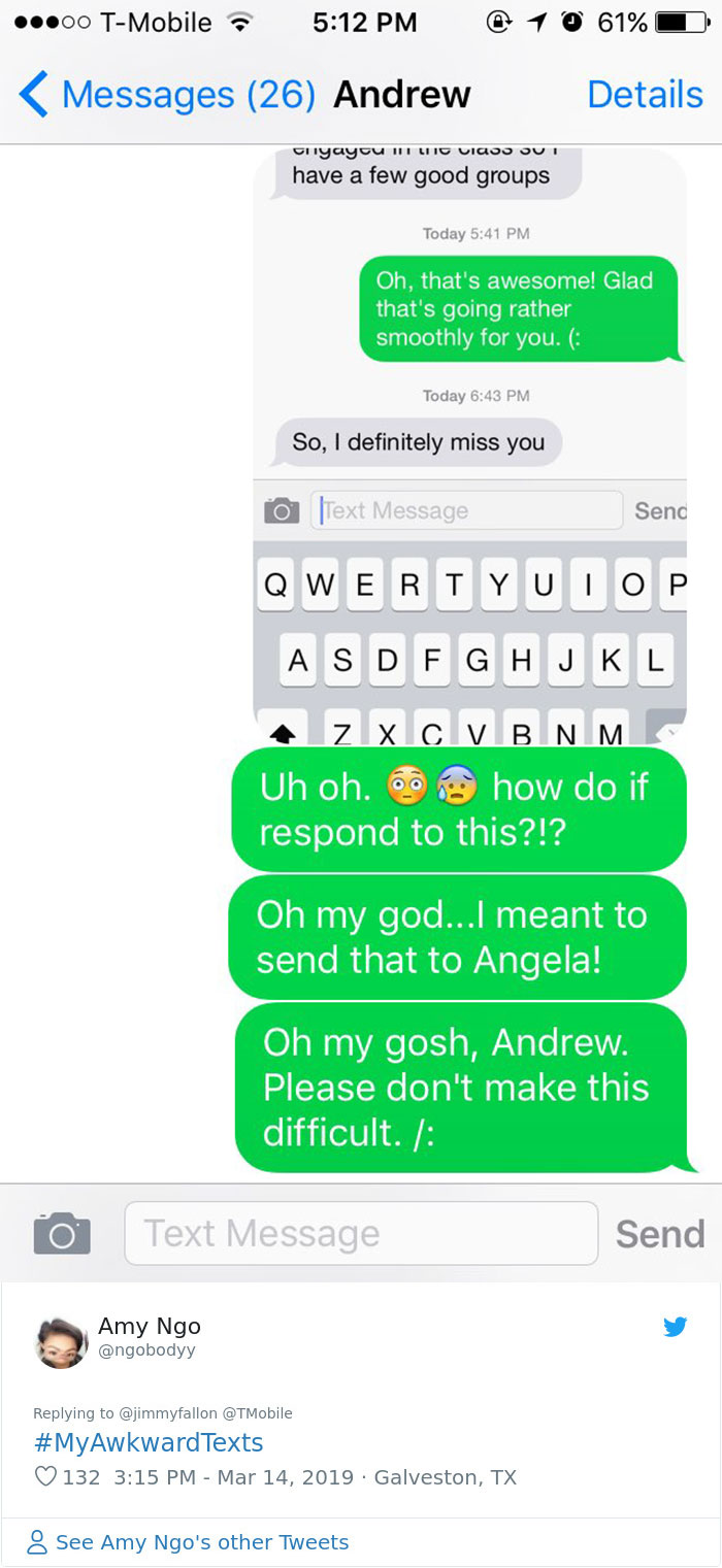 Jimmy Fallon Asks People To Share Their Most Awkward Texts, Here&#8217;s 30 Hilarious Responses